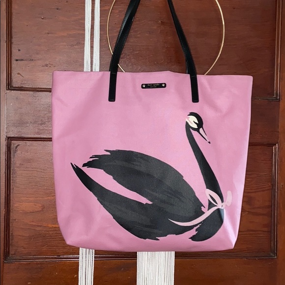 kate spade Handbags - Kate Spade Pink Swan Bag